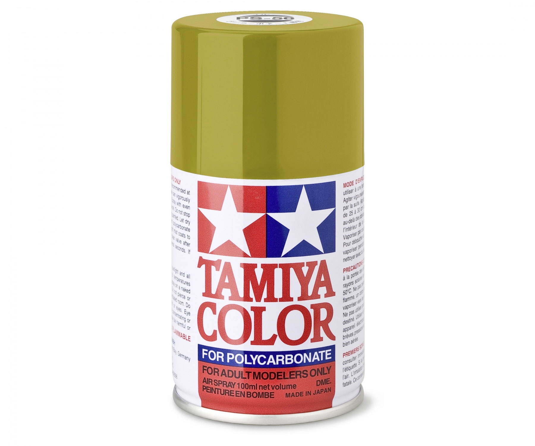 Tamiya Color Lexanspray Senfgelb PS-56 100 ml Spraydose (L=121,90€)