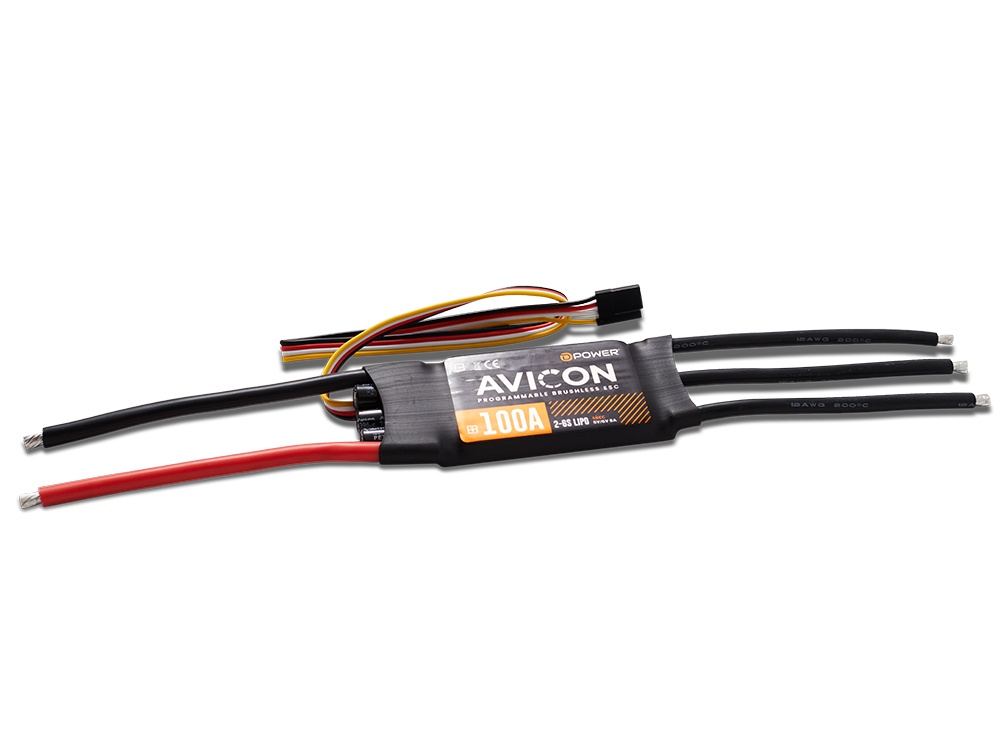 D-Power AVICON 100A S-BEC Brushless Regler 