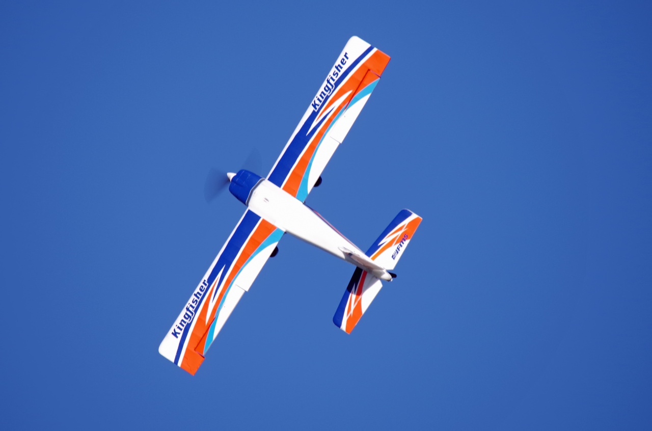 FMS Kingfisher Trainer RTF incl. Schwimmer & Skis - 140 cm Combo incl. Reflex Gyro System