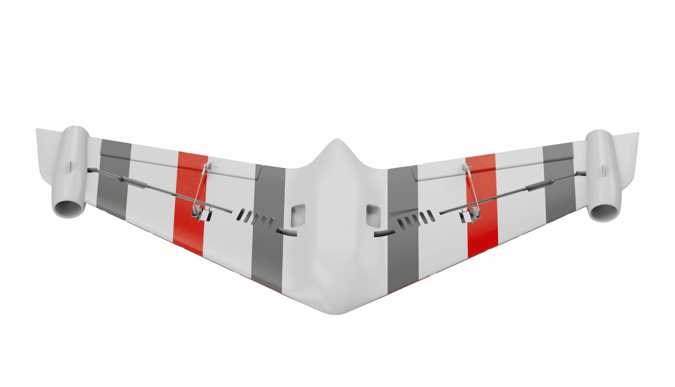 Eagle Twin V2 40mm EDF Nurflügler PNP rot 