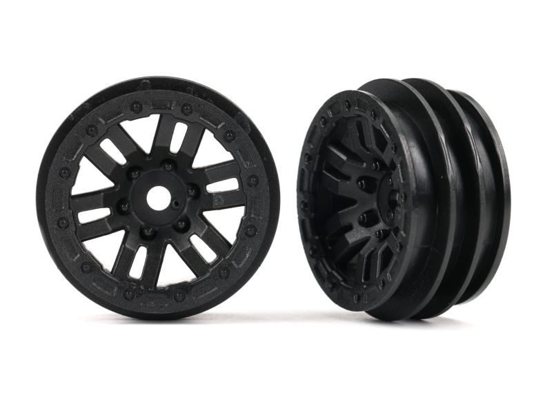 Felgen 1.0 schwarz (2) TRAXXAS TRX-4M 