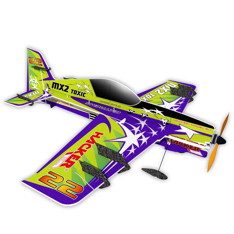 Hacker MX2 Toxic ARF - 81 cm