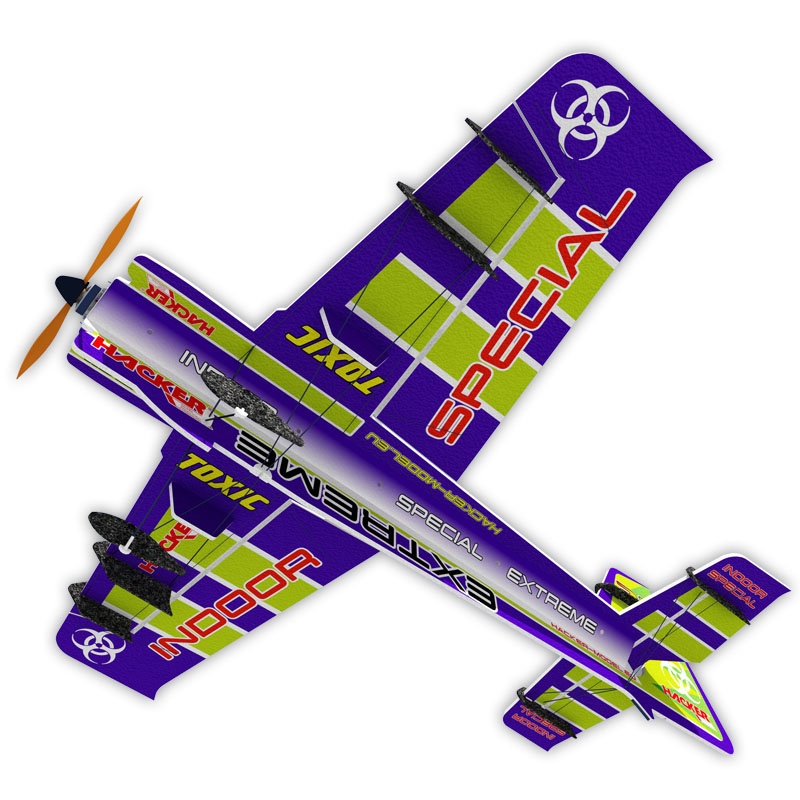 Hacker MX2 Toxic ARF - 81 cm