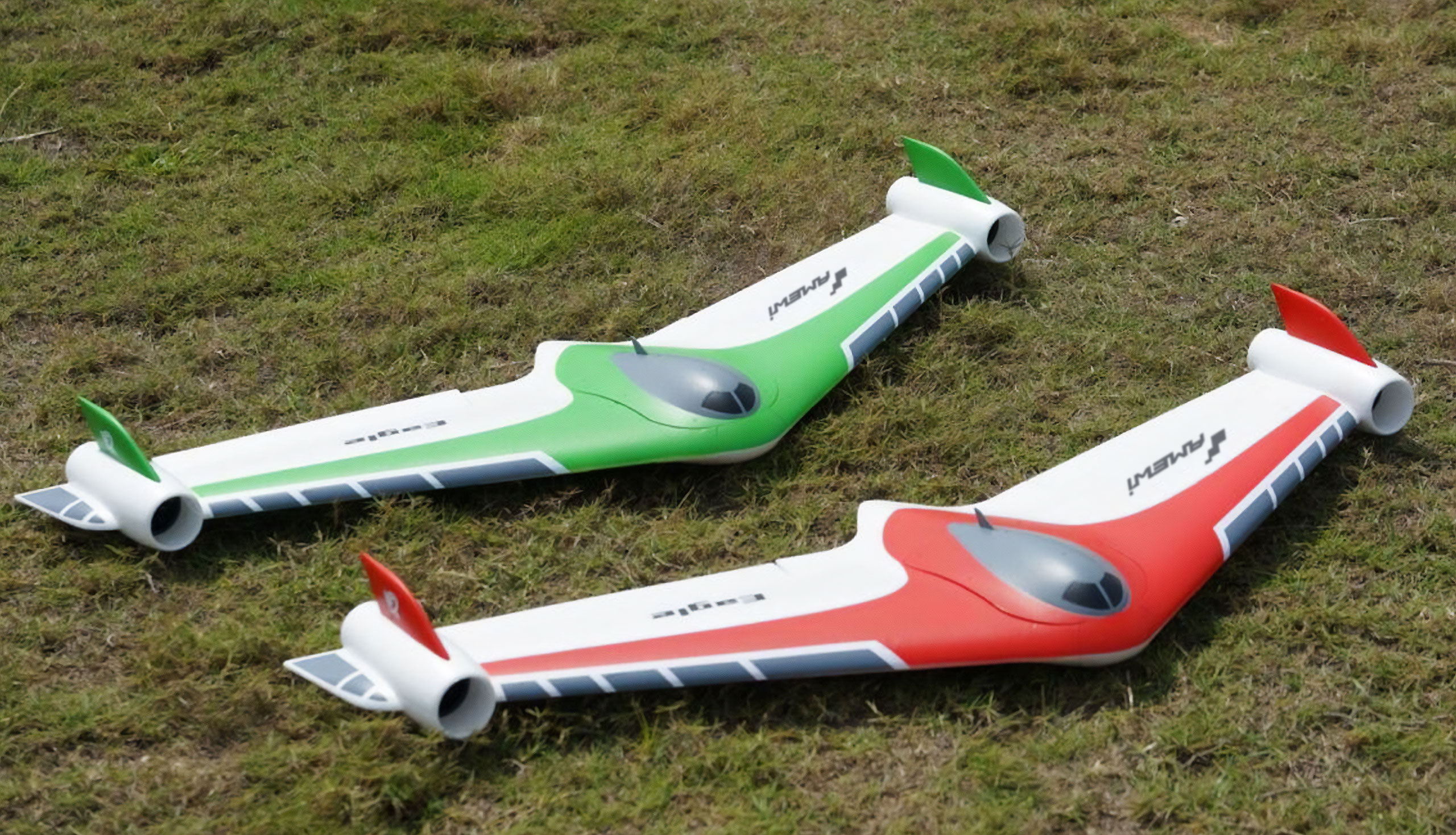 Eagle Twin V2 40mm EDF Nurflügler PNP rot 
