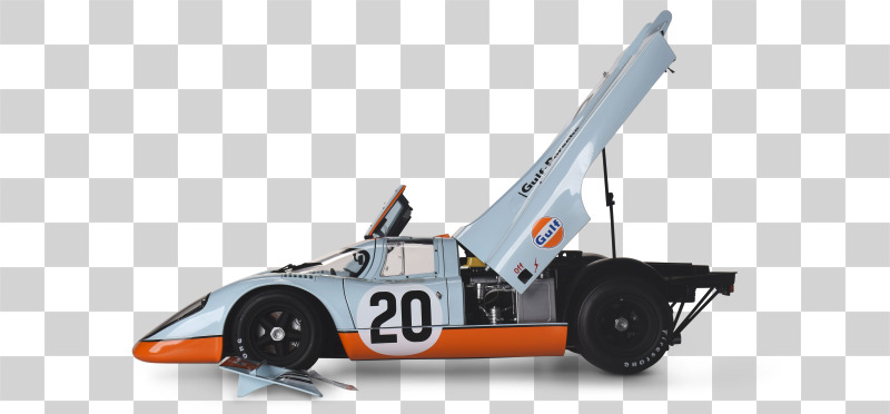 1:8 IXO Porsche 917KH #20 Gulf