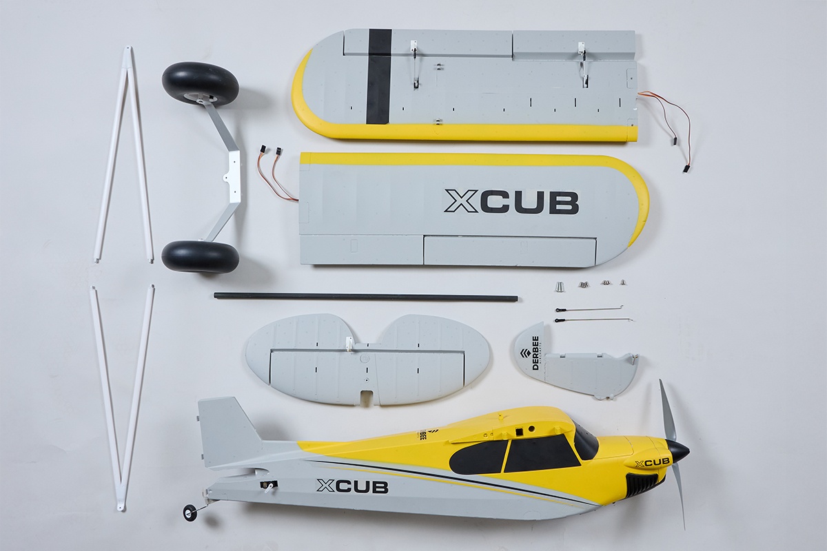 DERBEE XCub STOL Flugzeug PNP - 150cm 