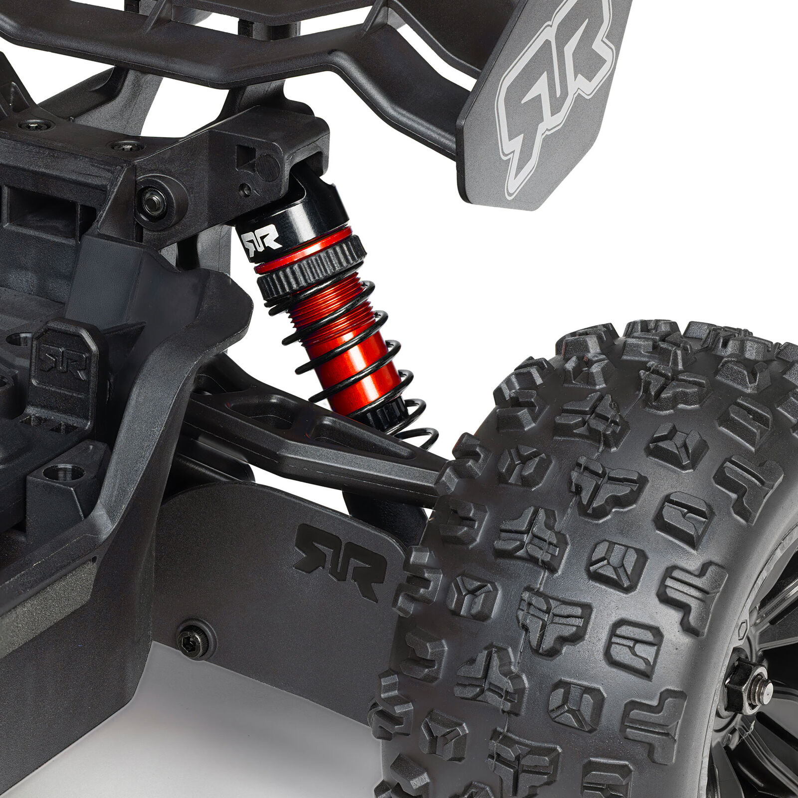 1/16 Mini KRATON 3S DSC 4X4 RTR Brushless Speed Truck, Schwarz/Rot Aktion inkl. 2S LiPo und Ladegerät