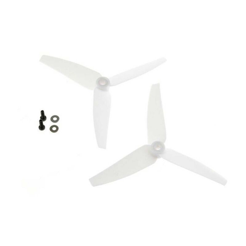 Heckrotorblätter in weiß (2Stück) für Blade 200SRX und 230 S auch V2 (BLH1404)