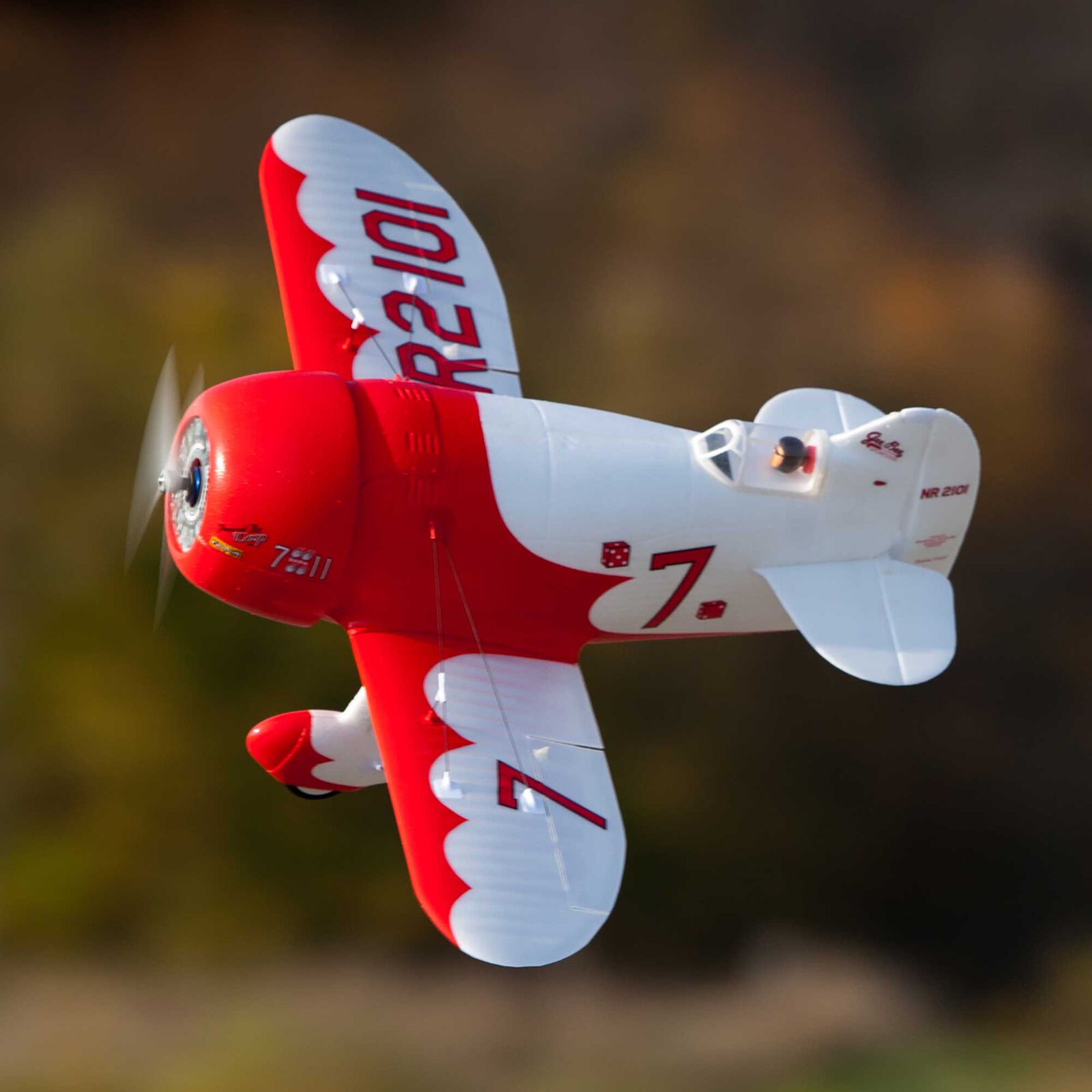 UMX Gee Bee R-2 510mm BNF Basic mit AS3X und SAFE Select