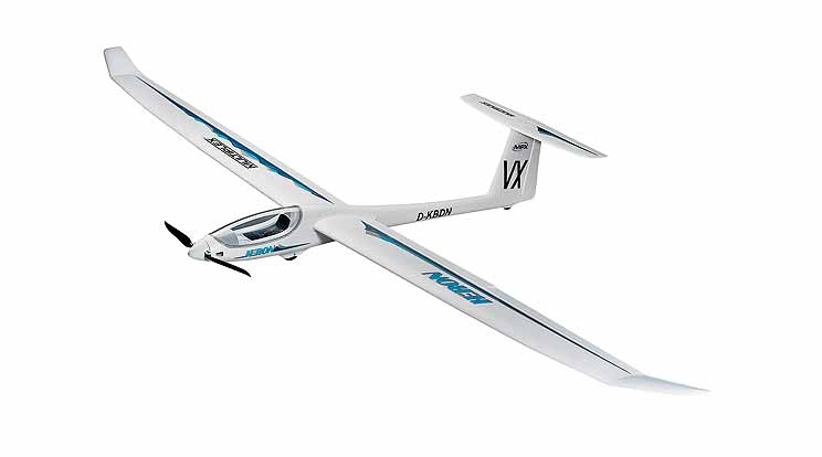 Heron RR aus Elapor mit 2400mm Spannweite und 4 Klappenflügel 264276