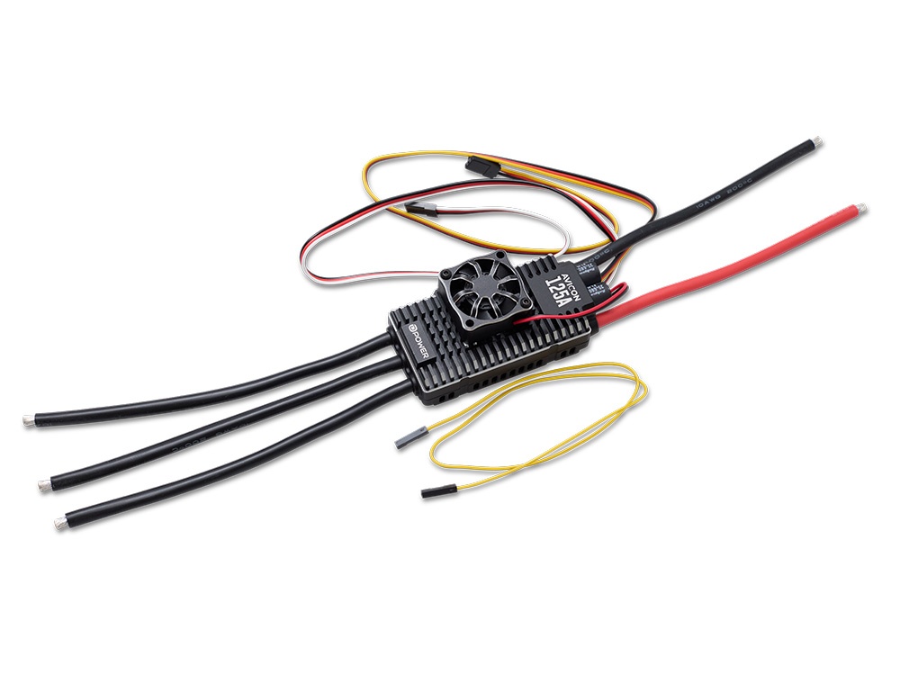 D-Power AVICON PRO 125A LV S-BEC Brushless Regler 