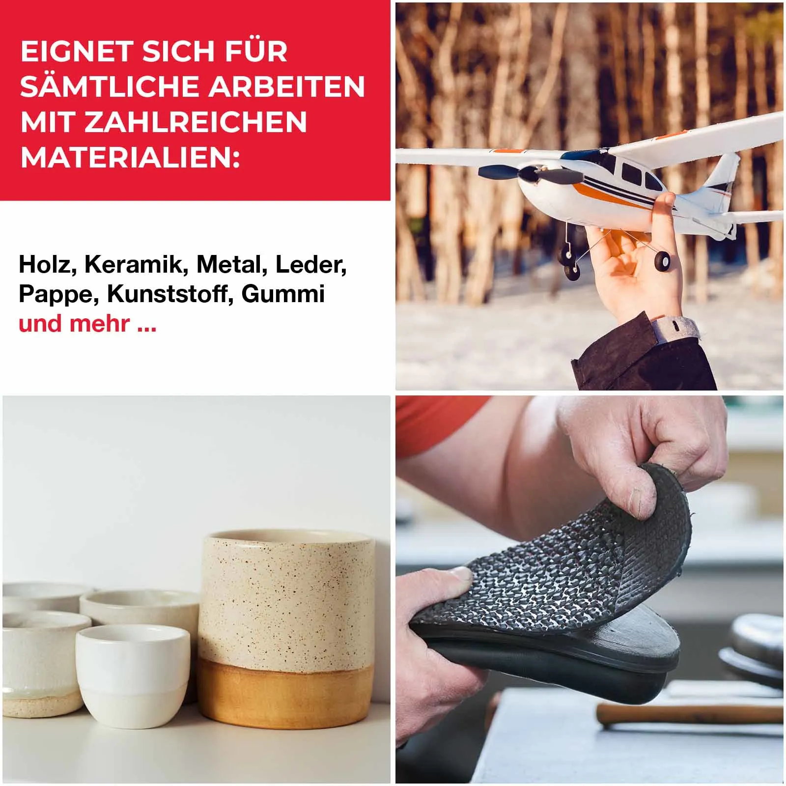 Everglue Sekundenkleber Cyanacrylat mittelviskos 20g Dosierflasche (mittelflüssig)
