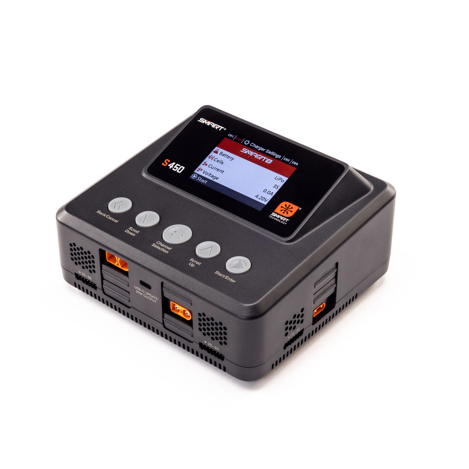 S450 G2 AC/DC Smart Charger 4x50W