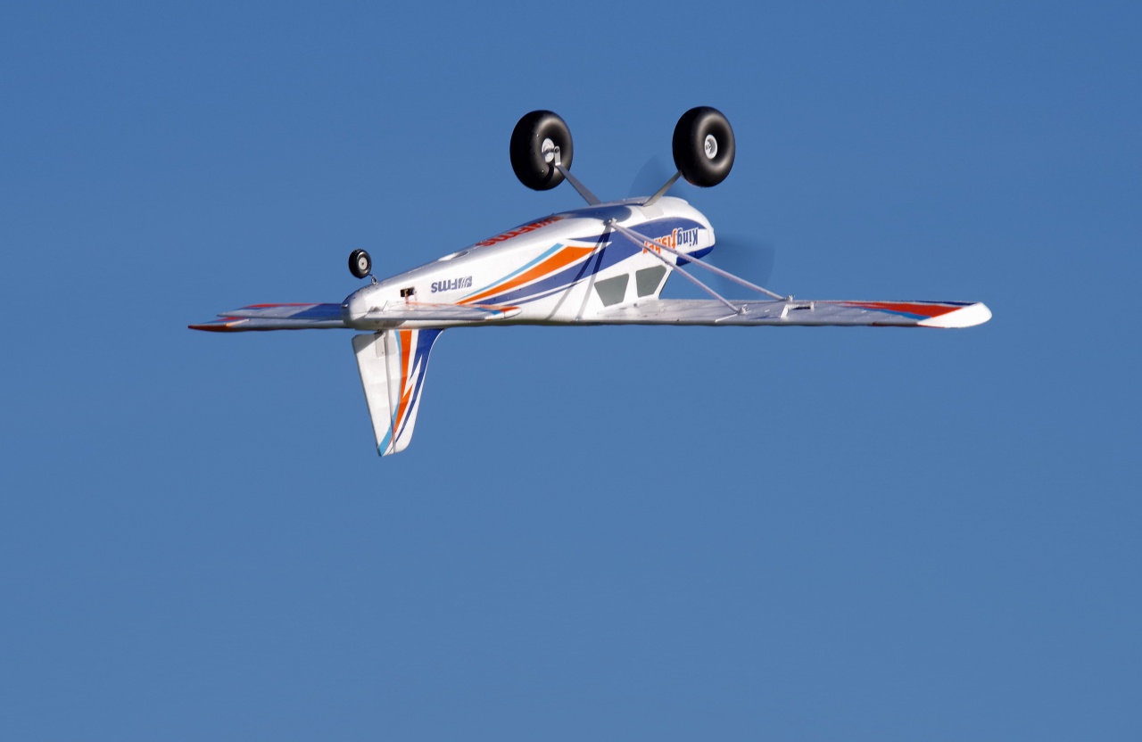 FMS Kingfisher Trainer RTF incl. Schwimmer & Skis - 140 cm Combo incl. Reflex Gyro System