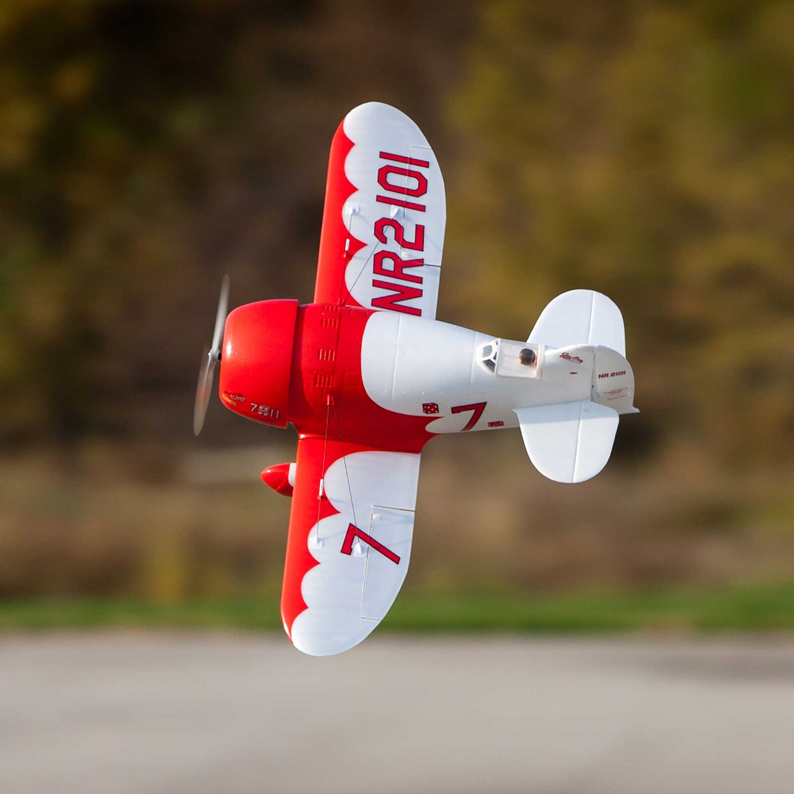 UMX Gee Bee R-2 510mm BNF Basic mit AS3X und SAFE Select
