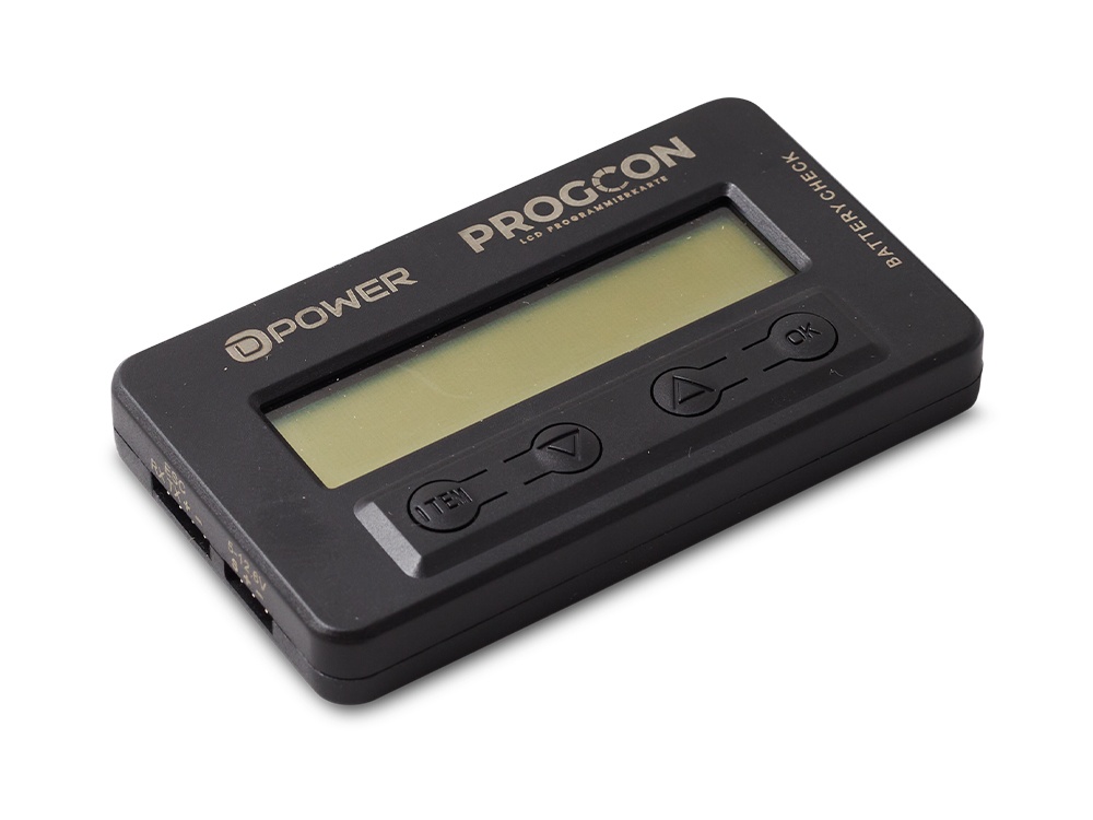 D-Power PROGCON Programmierkarte LCD 