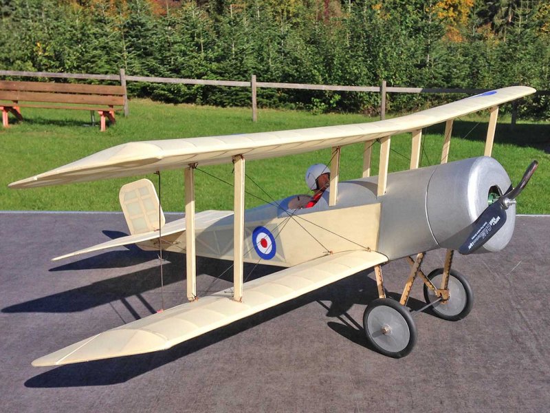 Bristol Scout (Laser Cut Bausatz) / 935 mm