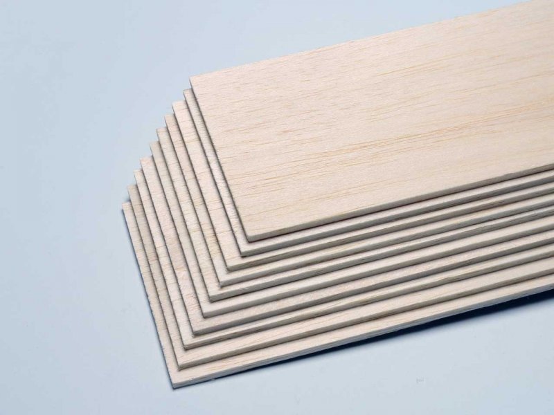Balsa Brettchen 3,0 x 100 x 1000mm