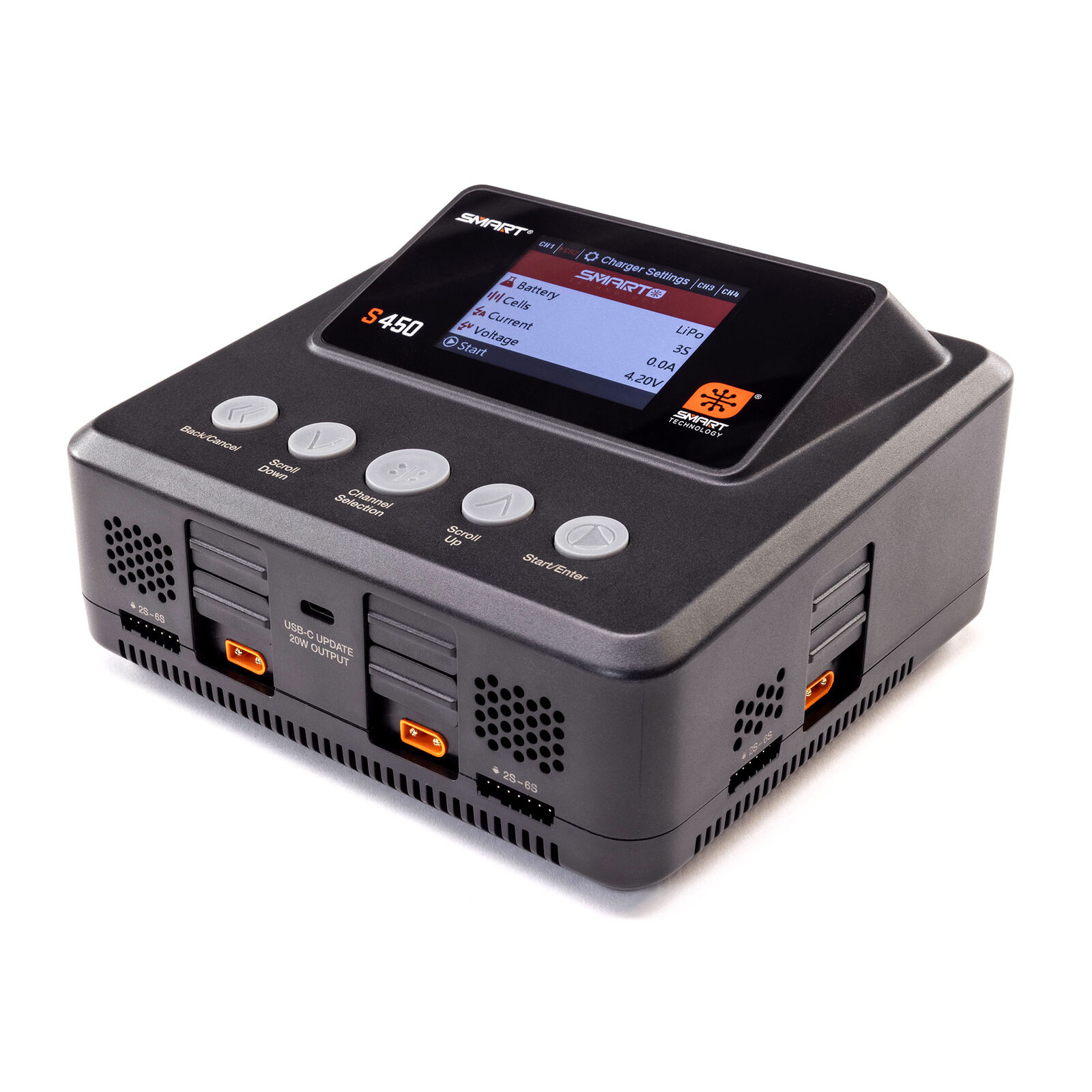 S450 G2 AC/DC Smart Charger 4x50W