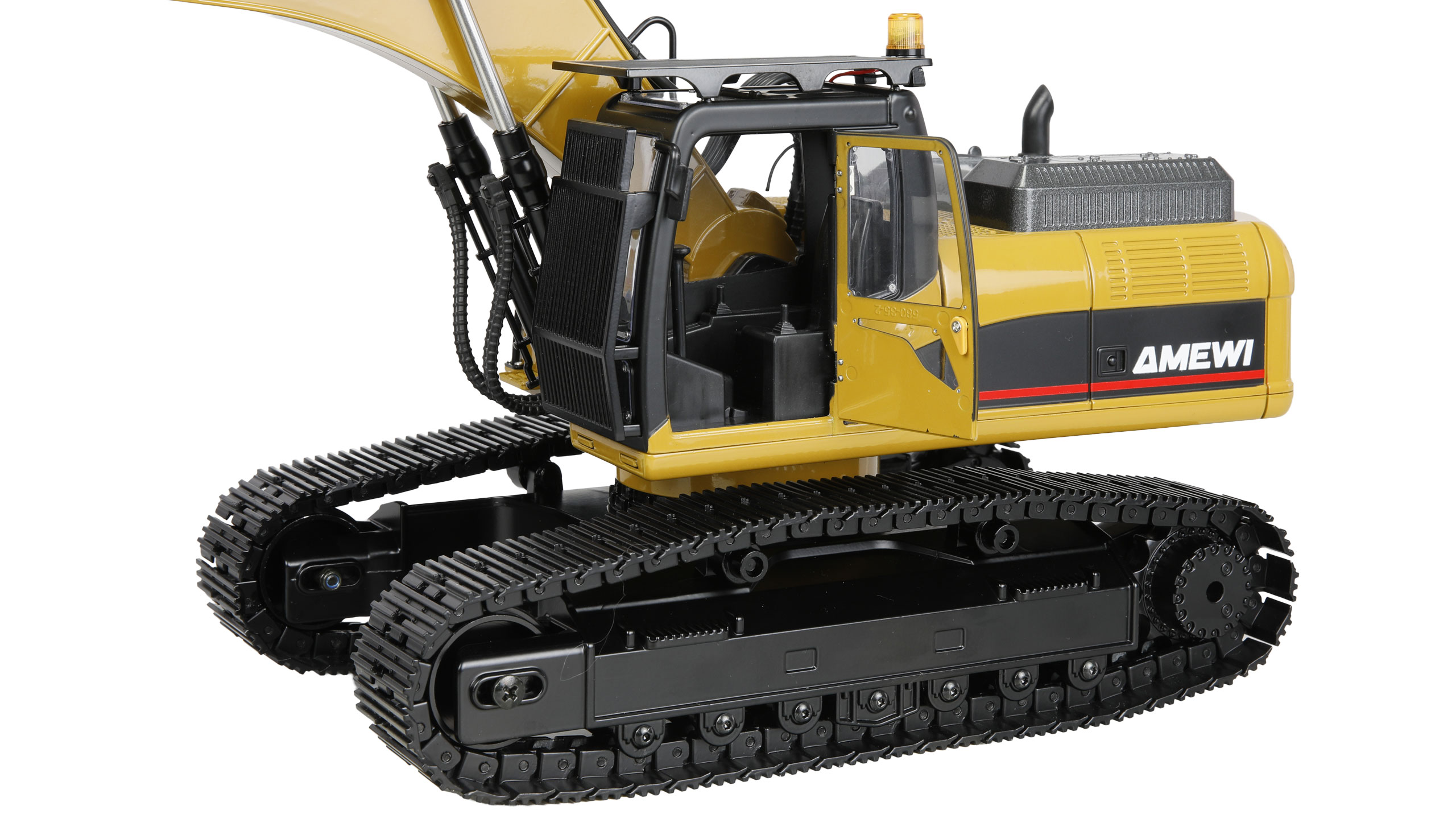 G705E Bagger Metall 1:14 RTR gelb 