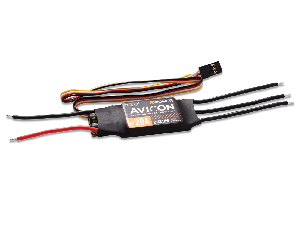 D-Power AVICON 20A S-BEC Brushless Regler 