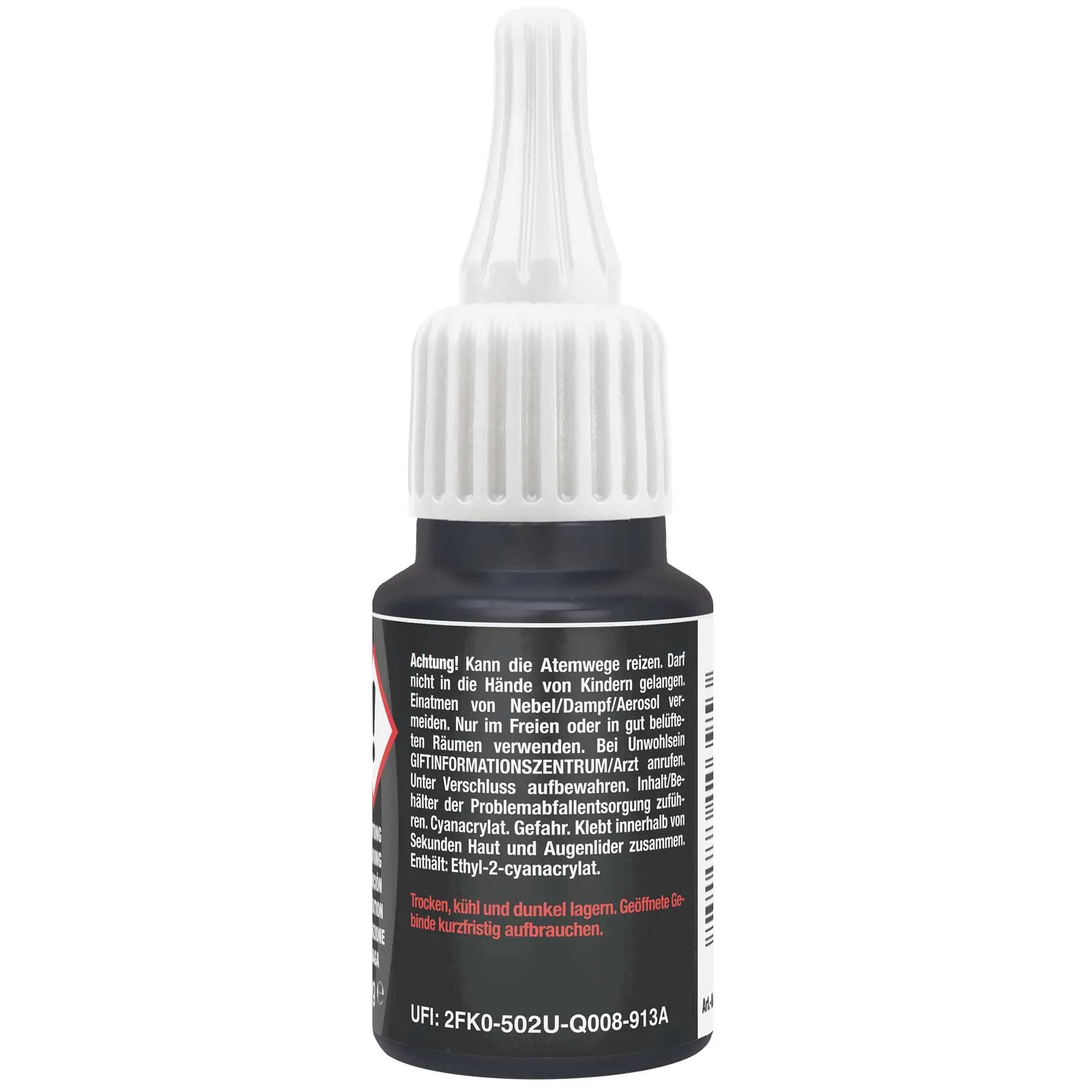 Everglue Sekundenkleber Cyanacrylat mittelviskos 20g Dosierflasche (mittelflüssig)