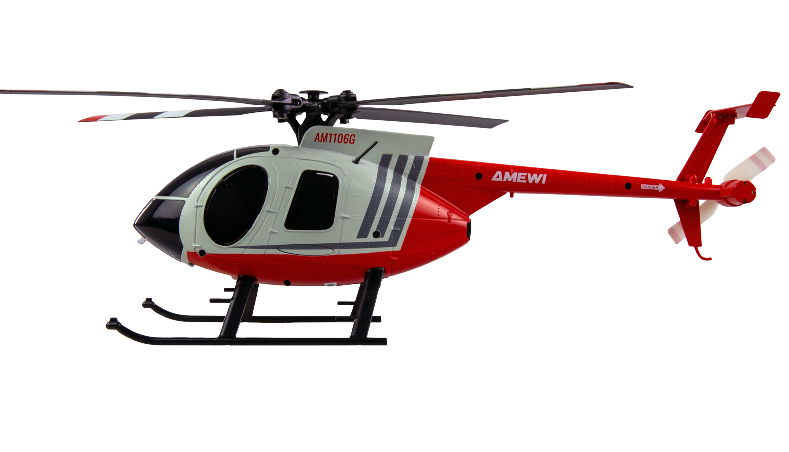 Hughes MD500 Helikopter Zivil 4-Kanal 6G RTF 