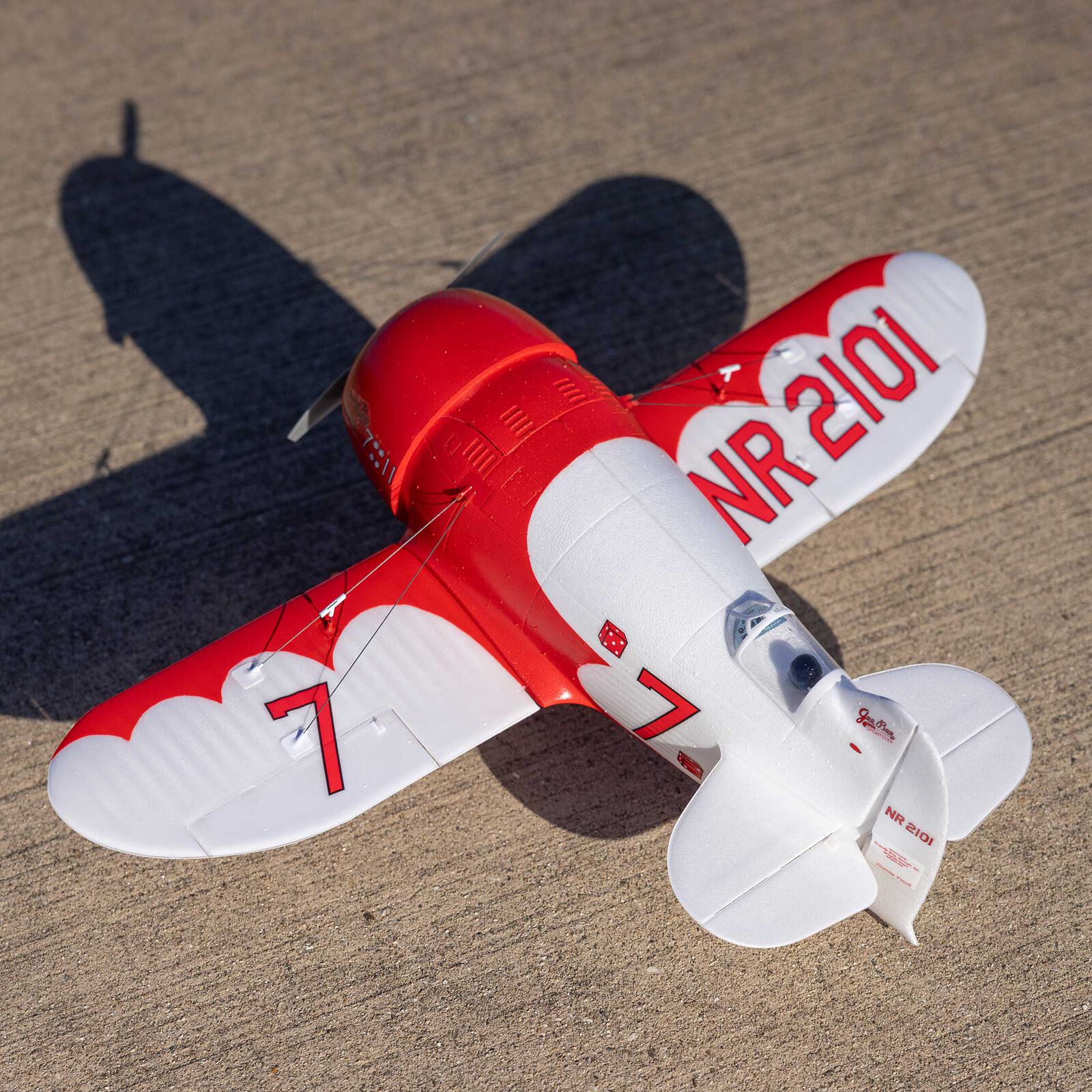 UMX Gee Bee R-2 510mm BNF Basic mit AS3X und SAFE Select