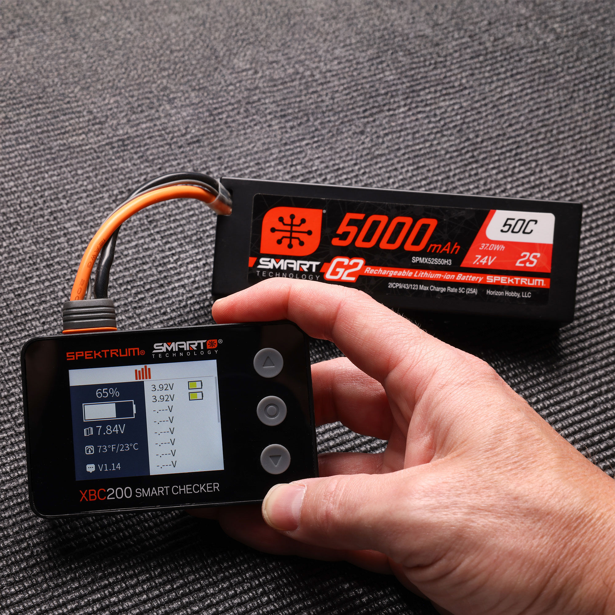 Spektrum XBC200 Smart LiPo Battery Checker & Servo Tester