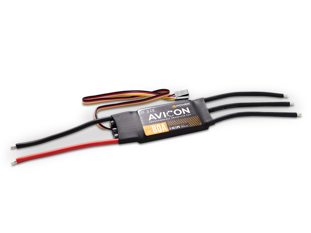 D-Power AVICON 80A S-BEC Brushless Regler 