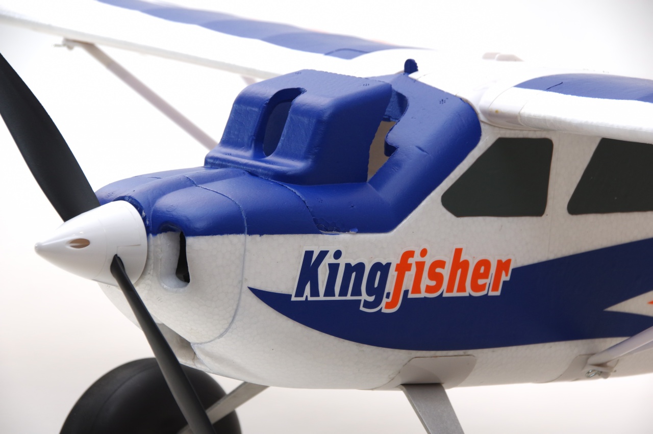 FMS Kingfisher Trainer RTF incl. Schwimmer & Skis - 140 cm Combo incl. Reflex Gyro System