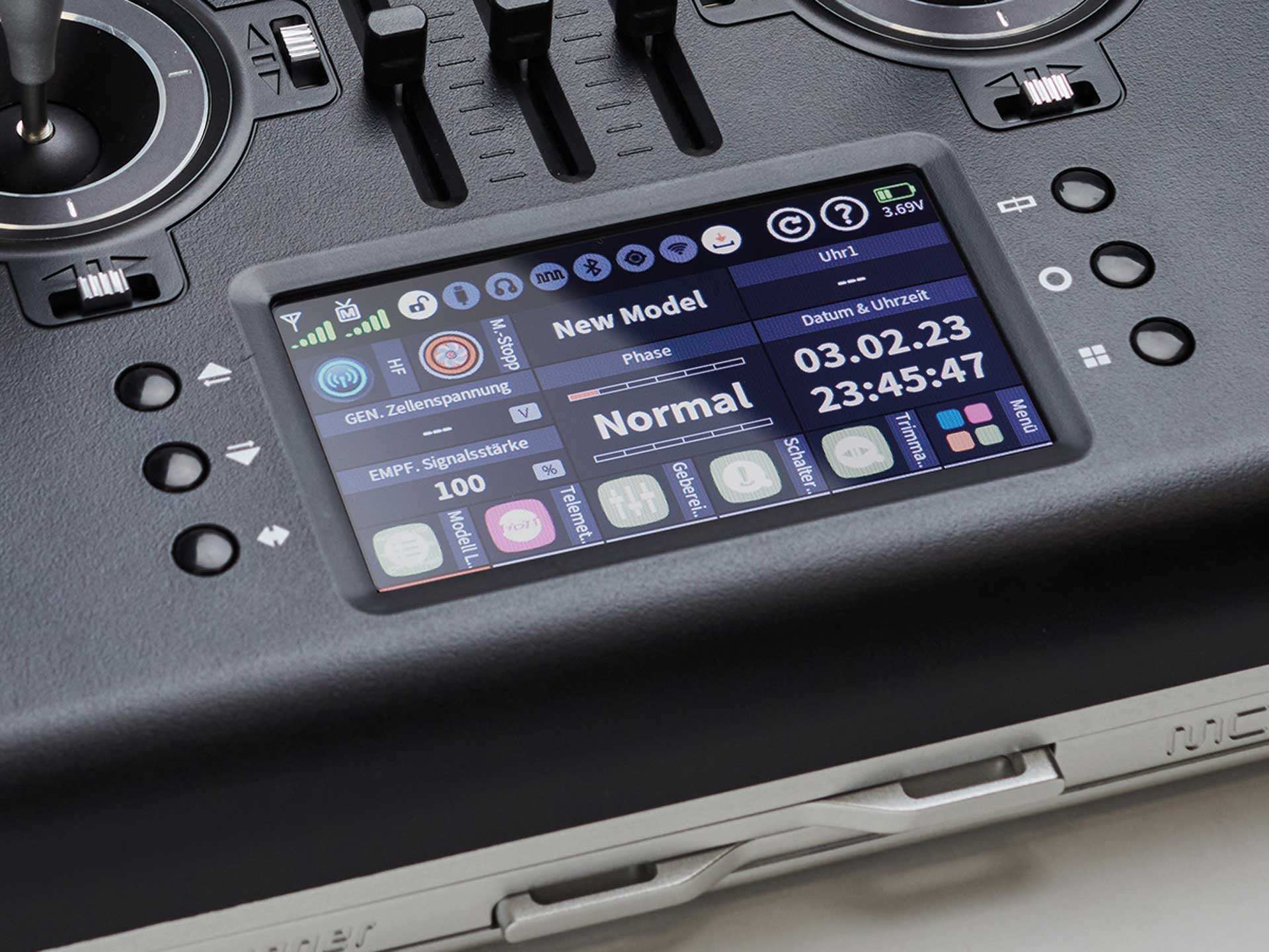 GRAUPNER MC-32ex Sender HoTT 2.4GHz Fernsteuerung 